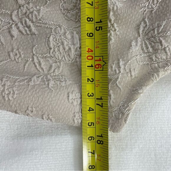 An Ren New York Small 3 Large Button Short Sleeve Blazer - Khaki - Ruffled - Picture 11 of 13